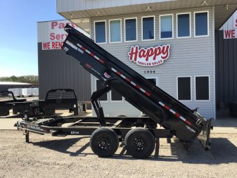 2026 PJ 83"x14' BP Tandem Axle Low Pro Dump w/ 24" Sides - DL
