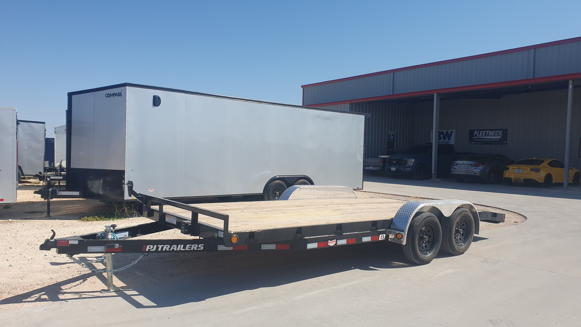 New 2026 PJ 83"x18' BP 5" Channel Carhauler - C5