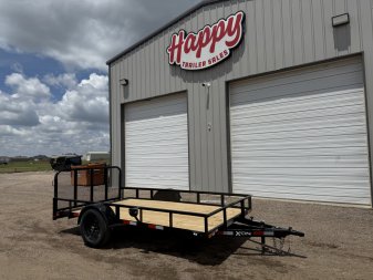 2025 X-On 77"x12' Single Axle Utility Trailer - U2