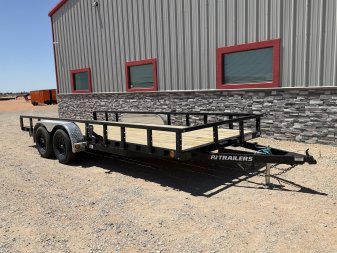 2026 PJ 83"x18' Tandem Axle Utility Trailer - UL