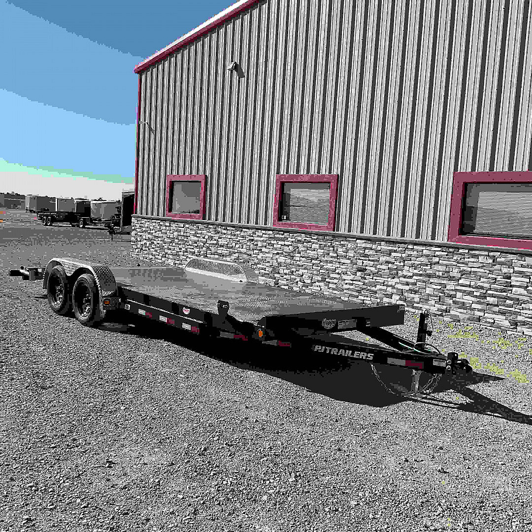 New 2026 PJ 83"x20' BP 5" Channel Steel Deck Carhauler - CH