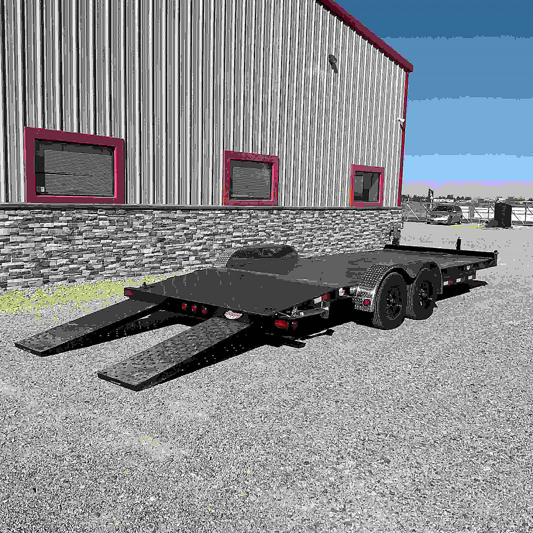 New 2026 PJ 83"x20' BP 5" Channel Steel Deck Carhauler - CH