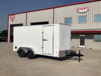 2025 Compass 7'x14' Enclosed Cargo Trailer - Indigo DLX