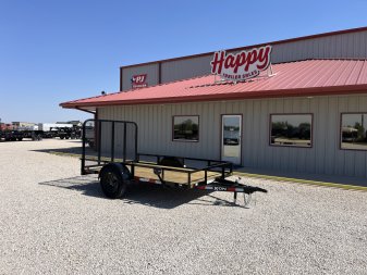 2025 X-On 77"x10' Single Axle Utility Trailer - U2