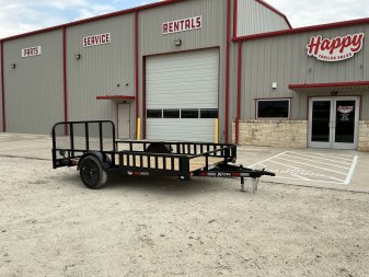 2025 X-On 77"x12' Single Axle Utility Trailer - U2