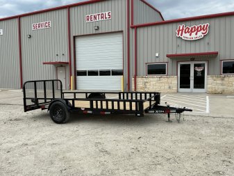 2025 X-On 77"x14' Single Axle Utility Trailer - U2