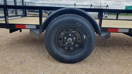 New 2025 X-On 77"x12' Single Axle Utility Trailer - U2