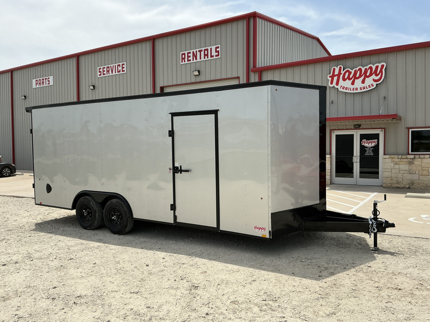 New 2025 Compass 8.5x20' Enclosed Cargo Trailer - Indigo DLX