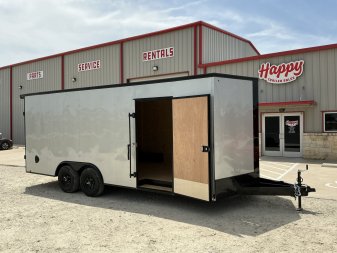 New 2025 Compass 8.5x20' Enclosed Cargo Trailer - Indigo DLX
