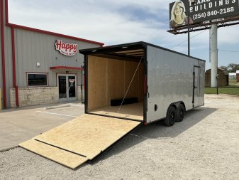 New 2025 Compass 8.5x20' Enclosed Cargo Trailer - Indigo DLX