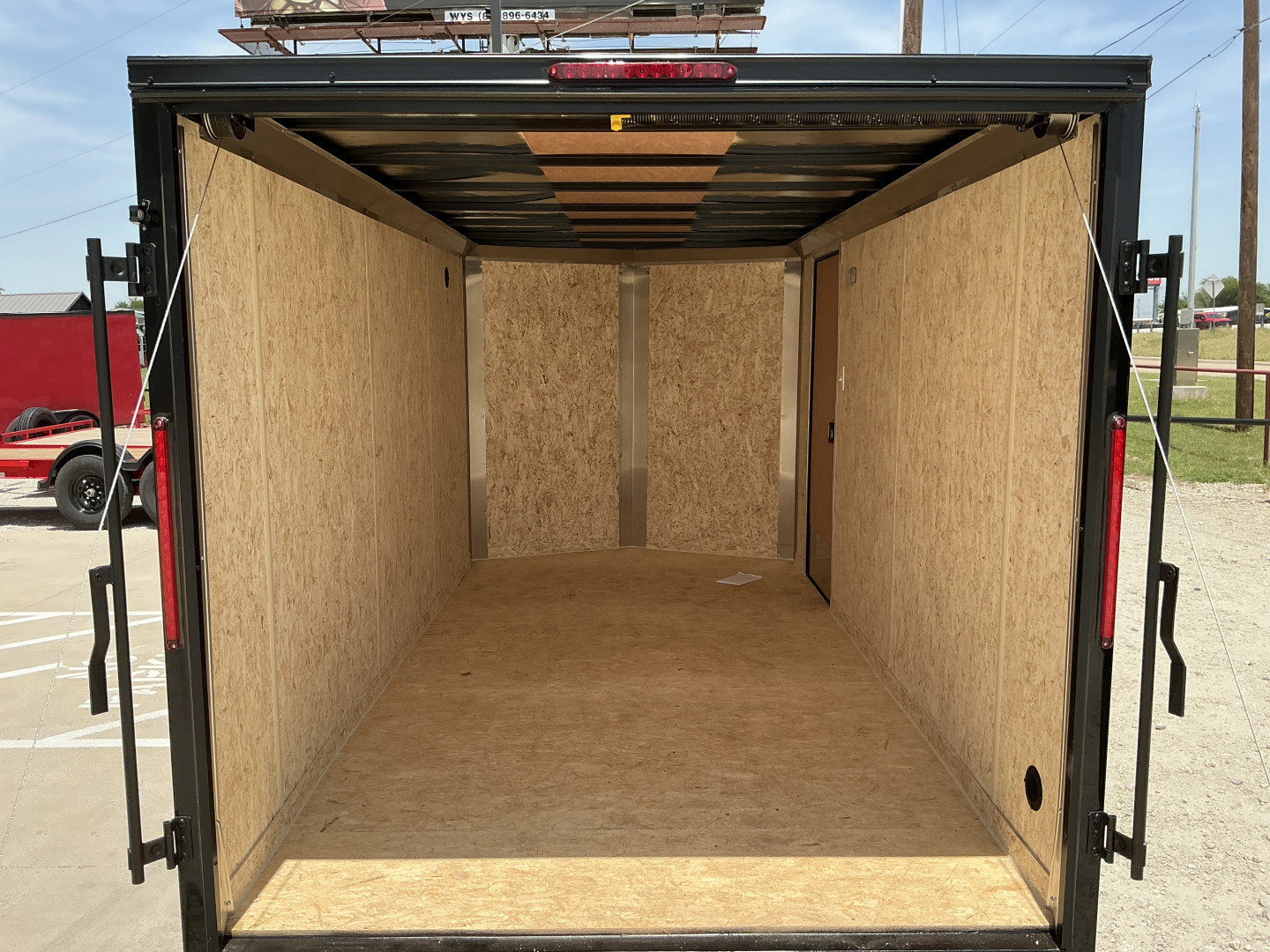 New 2025 Compass 7'x14' Enclosed Cargo Trailer - Indigo DLX