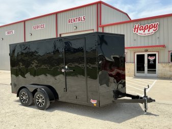 2025 Compass 7'x14' Enclosed Cargo Trailer - Indigo DLX