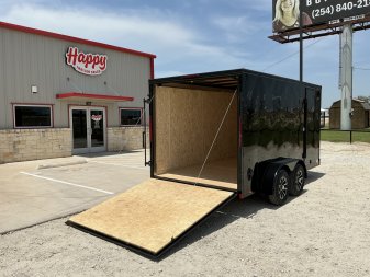 New 2025 Compass 7'x14' Enclosed Cargo Trailer - Indigo DLX