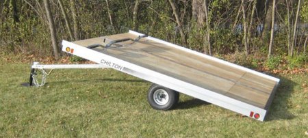 New 2022 Chilton SD22-12A-2 Snowmobile Trailer