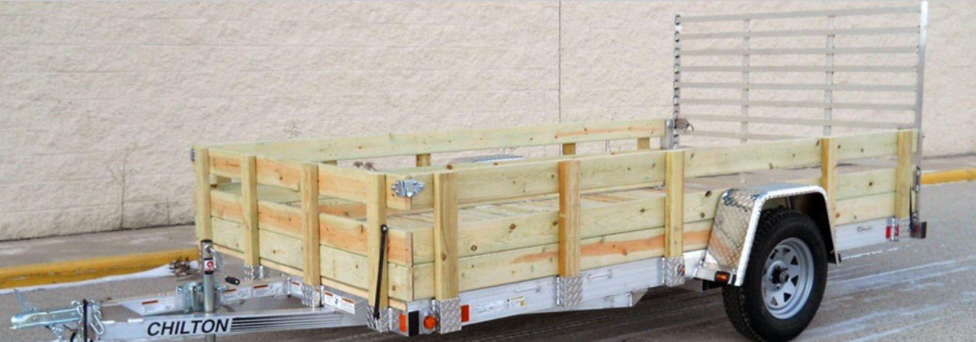 New 2022 Chilton UT8230-12AR Utility Trailer