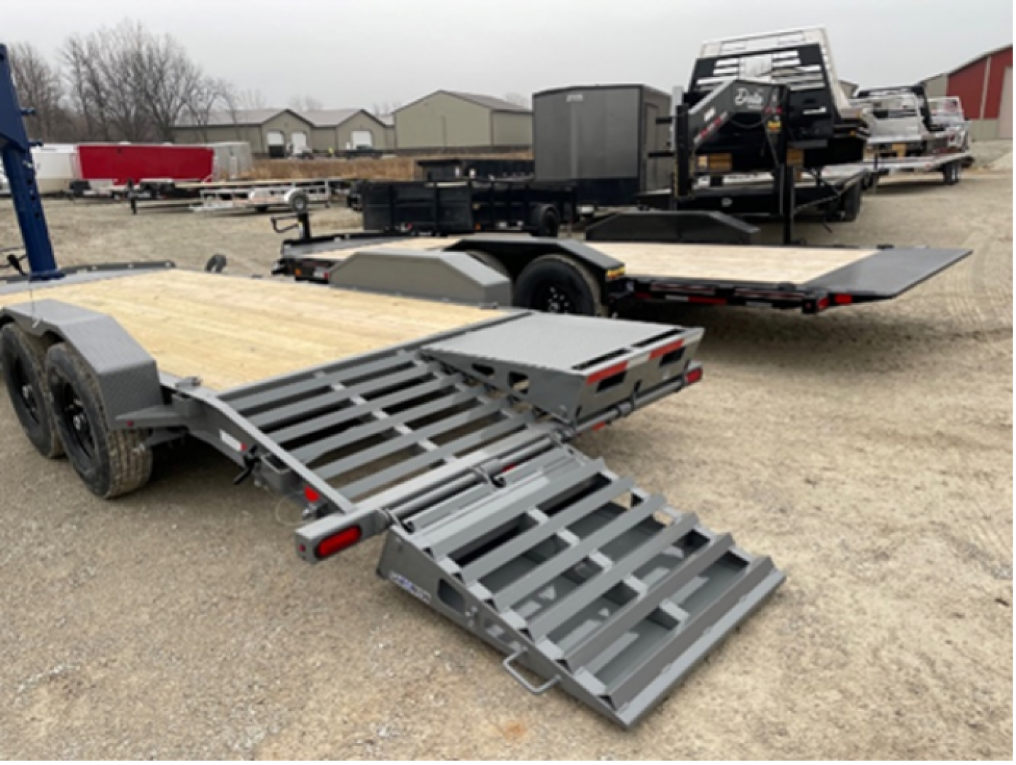 New 2024 DIAMOND C TRAILERS LPX210 24' Equipment Trailer