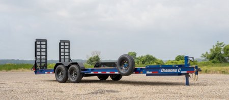 New 2024 DIAMOND C TRAILERS LPX210 24' Equipment Trailer