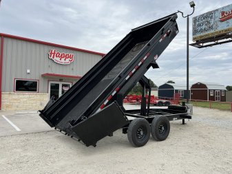 2025 PJ 83"x16' BP Tandem Axle Low Pro Dump w/ 24" Sides - DL