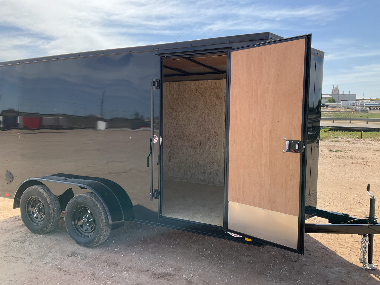 New 2025 Compass 7'x14' Enclosed Cargo Trailer - Indigo DLX