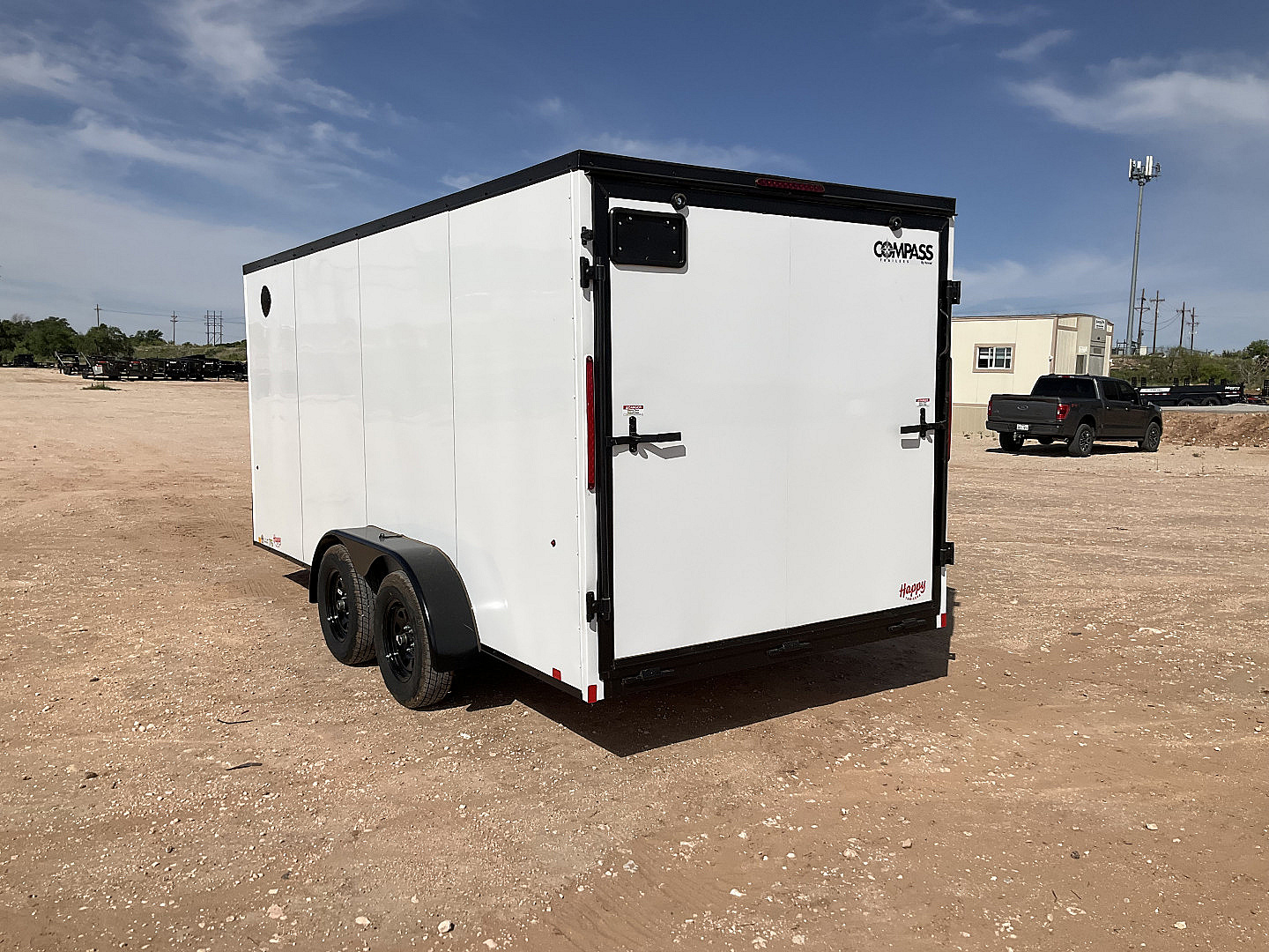 New 2025 Compass 7'x16' Enclosed Cargo Trailer - Indigo DLX