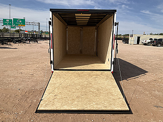 New 2025 Compass 7'x16' Enclosed Cargo Trailer - Indigo DLX