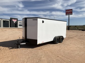 2025 Compass 7'x16' Enclosed Cargo Trailer - Indigo DLX