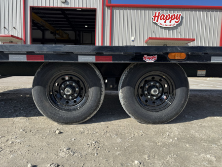 New 2026 PJ 102"x24' BP 8" I-Beam Deckover Trailer - F8