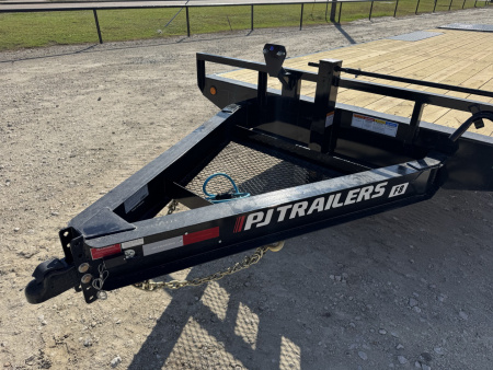 New 2026 PJ 102"x24' BP 8" I-Beam Deckover Trailer - F8