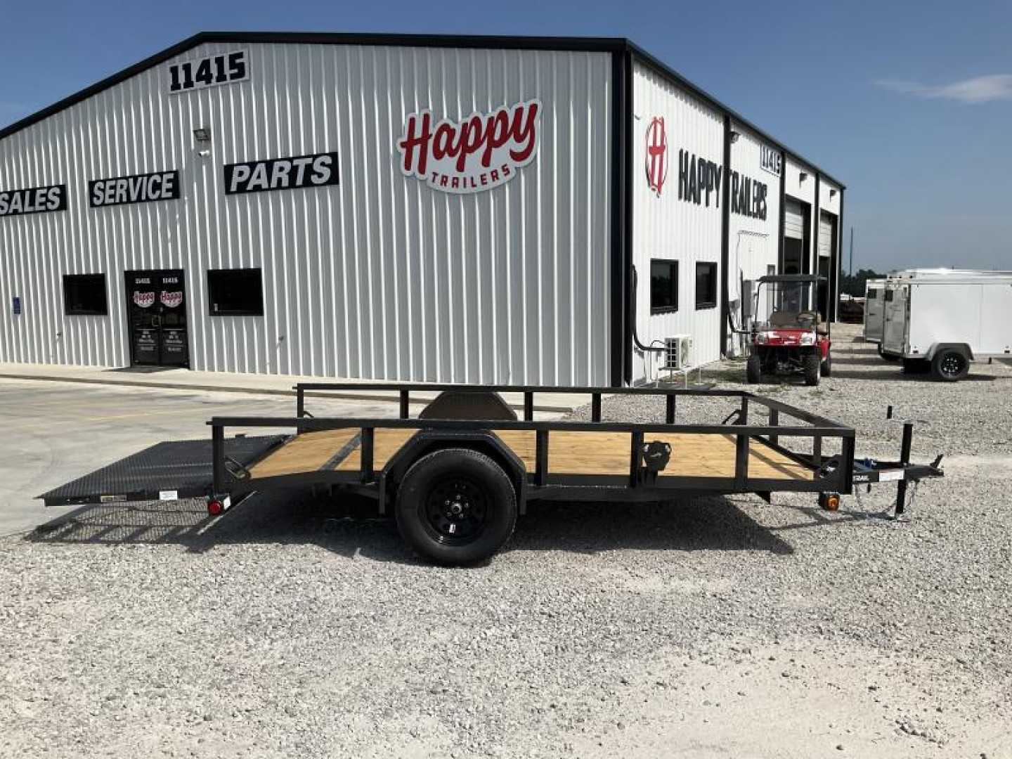 New 2024 Load Trail 77" x 12' Single Axle Utility Trailer