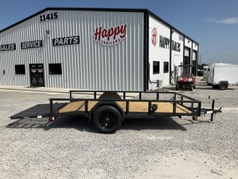 New 2024 Load Trail 77" x 12' Single Axle Utility Trailer