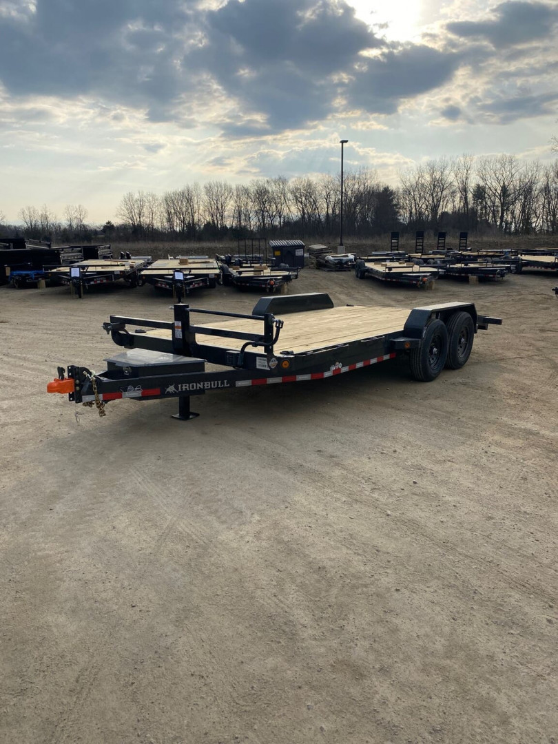 New IronBull 83" x 18' Equipment Trailer