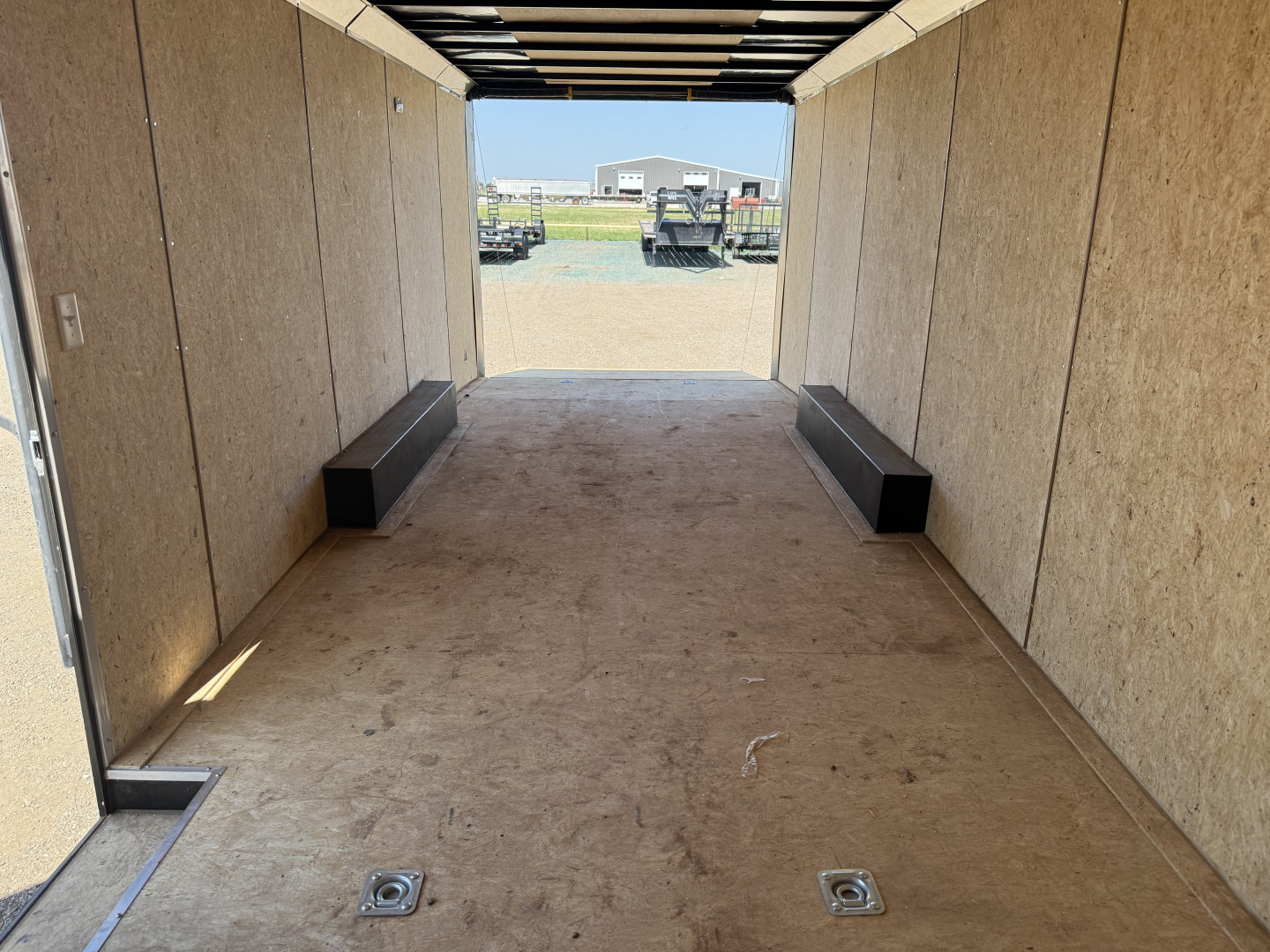 Used *USED* 2024 Compass 8.5'x24' Enclosed Cargo Trailer- Indigo