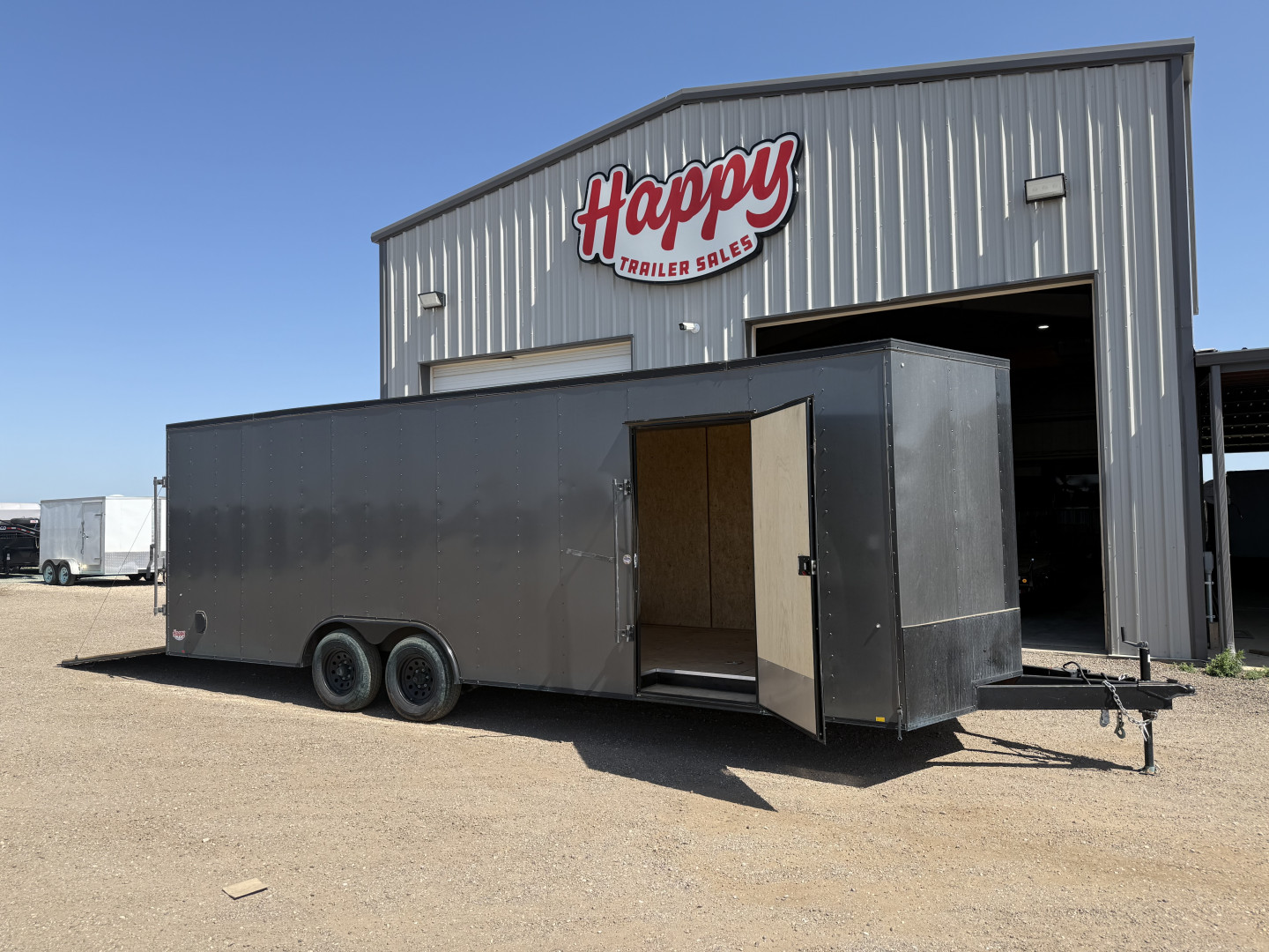 Used *USED* 2024 Compass 8.5'x24' Enclosed Cargo Trailer- Indigo