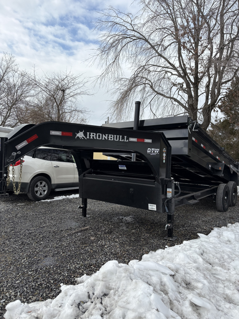 New 2026 Iron Bull 7X16DTG-15K GVWR Dump Trailer