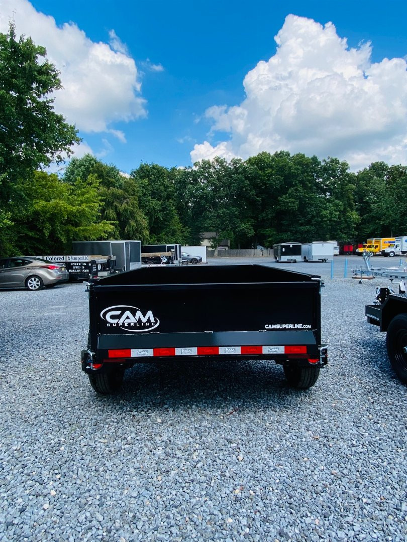 New 2025 Cam Superline 5X8-SA-5K GVWR Dump Trailer
