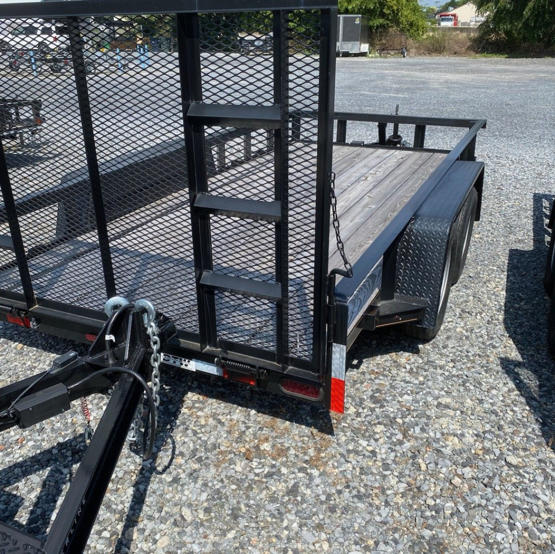 New 2023 REISER TRAILERS 6.4X14TA- 7k GVWR Utility Trailer