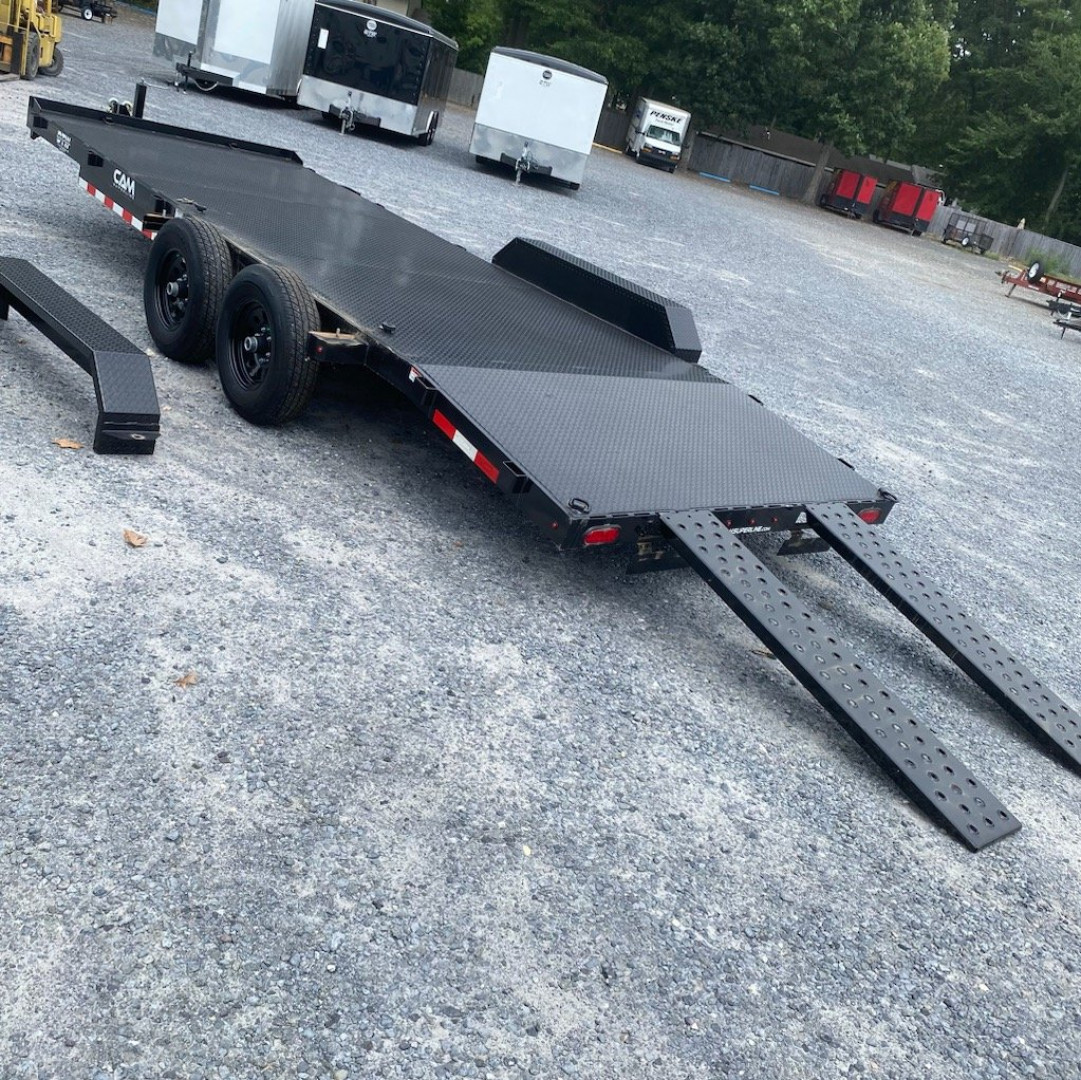 New 2023 CAM SUPERLINE Steel Deck Car Hauler 5CAM20CHS