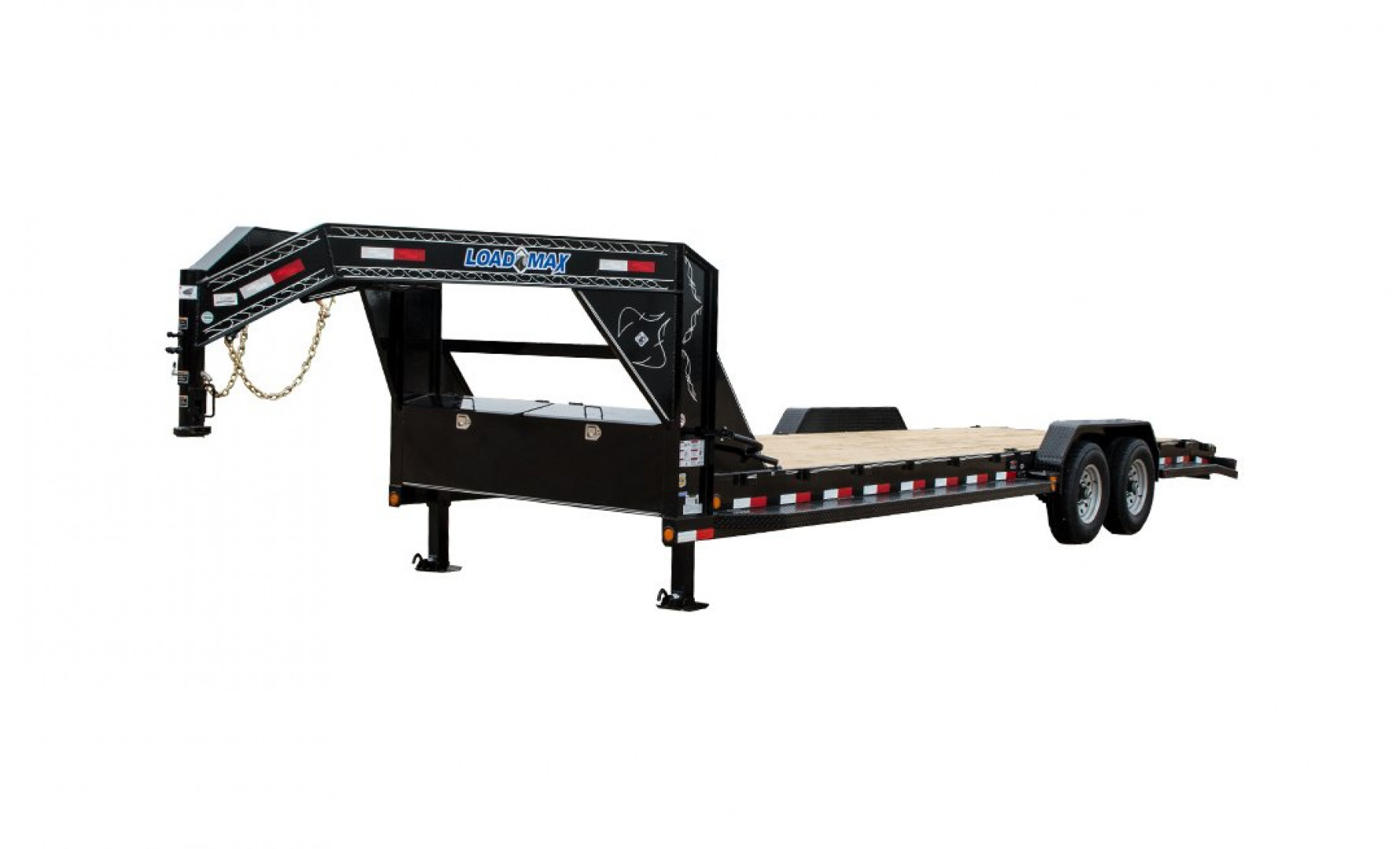 New 83" X 20' TANDEM GOOSENECK CARHAULER