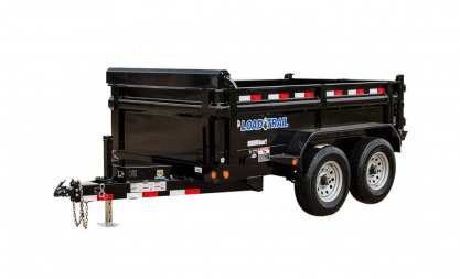 New 72" X 12' TANDEM AXLE DUMP