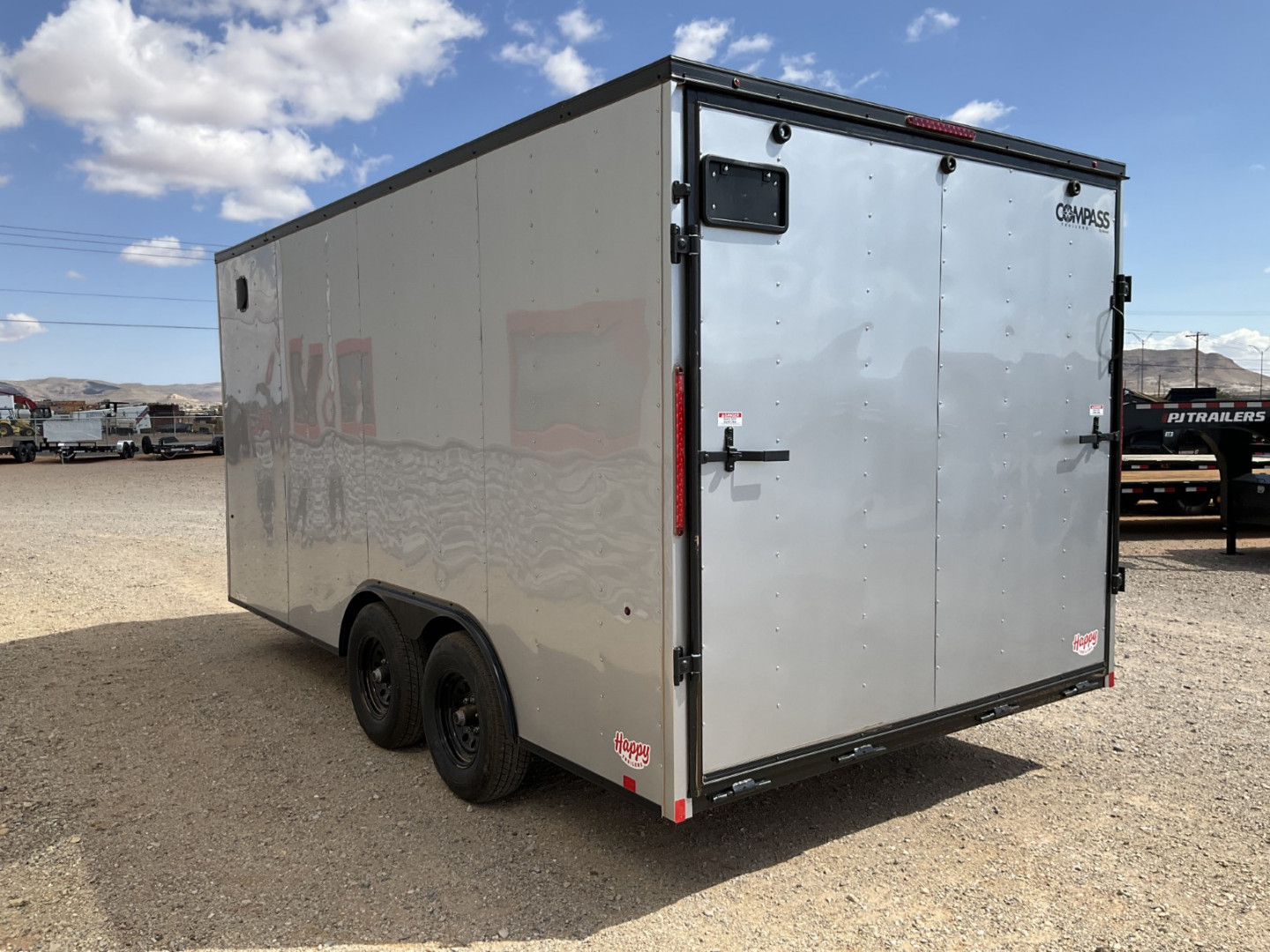New 2025 Compass 8.5x16' Enclosed Cargo Trailer - Indigo DLX