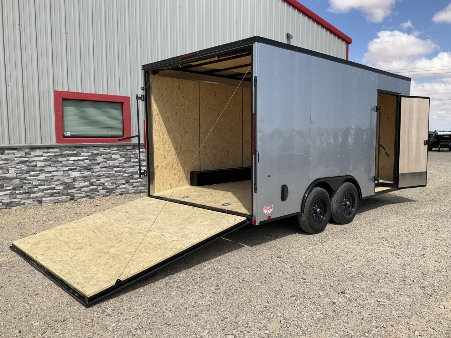 New 2025 Compass 8.5x16' Enclosed Cargo Trailer - Indigo DLX