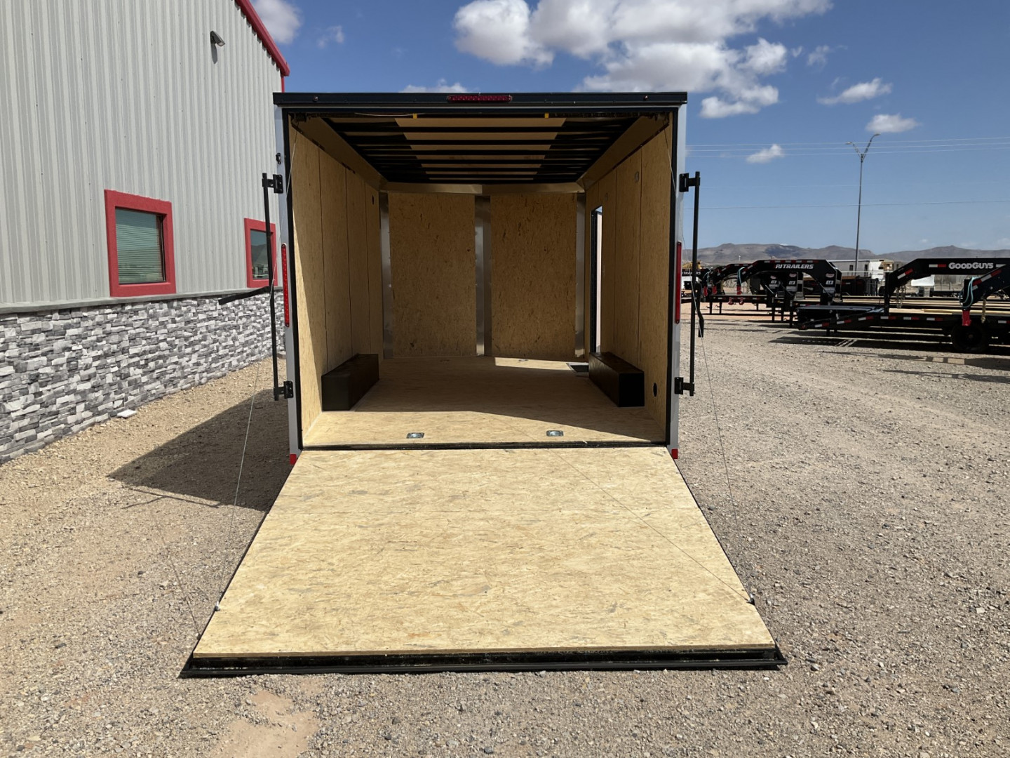 New 2025 Compass 8.5x16' Enclosed Cargo Trailer - Indigo DLX