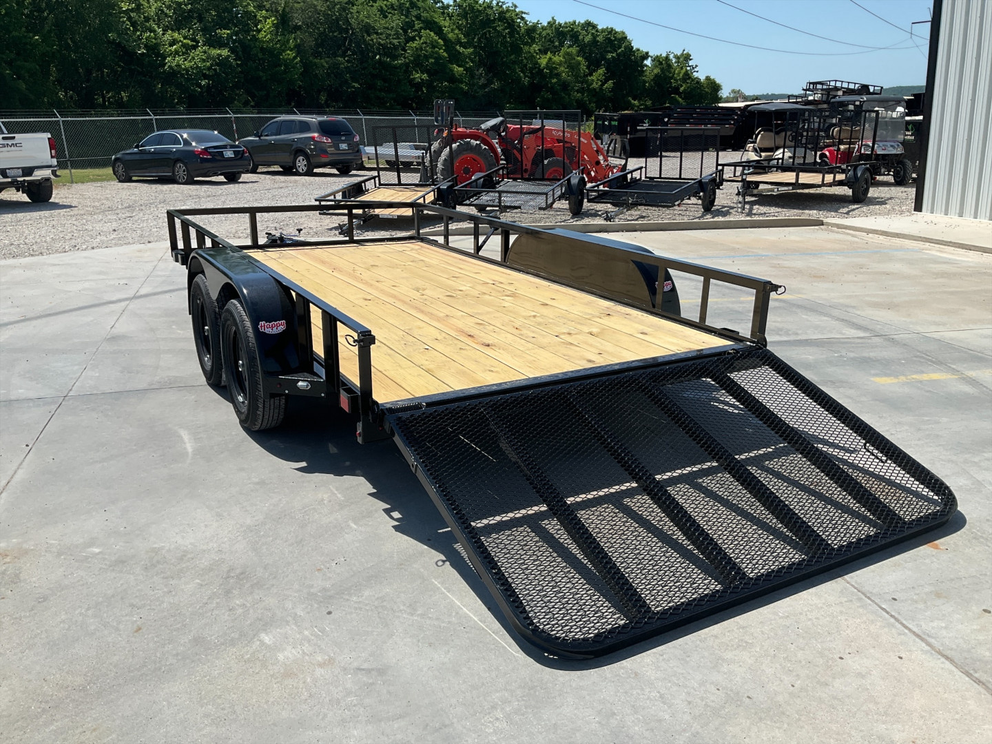 New 2025 Delco 83"x14' Tandem Axle Utility Trailer - U6