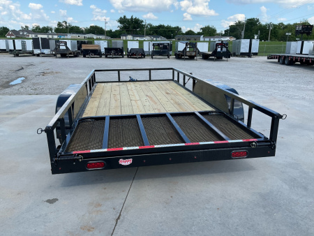 New 2025 Delco 83"x16' Tandem Axle Utility Trailer - U6