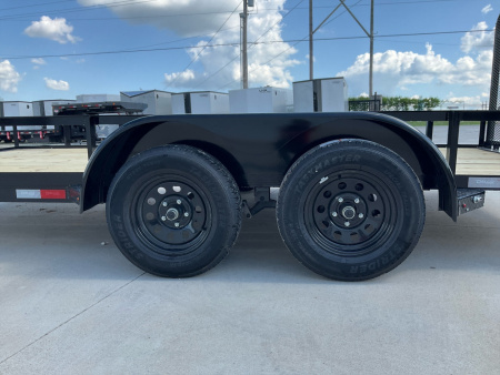 New 2025 Delco 83"x16' Tandem Axle Utility Trailer - U6