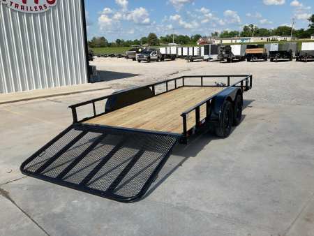 New 2025 Delco 83"x16' Tandem Axle Utility Trailer - U6