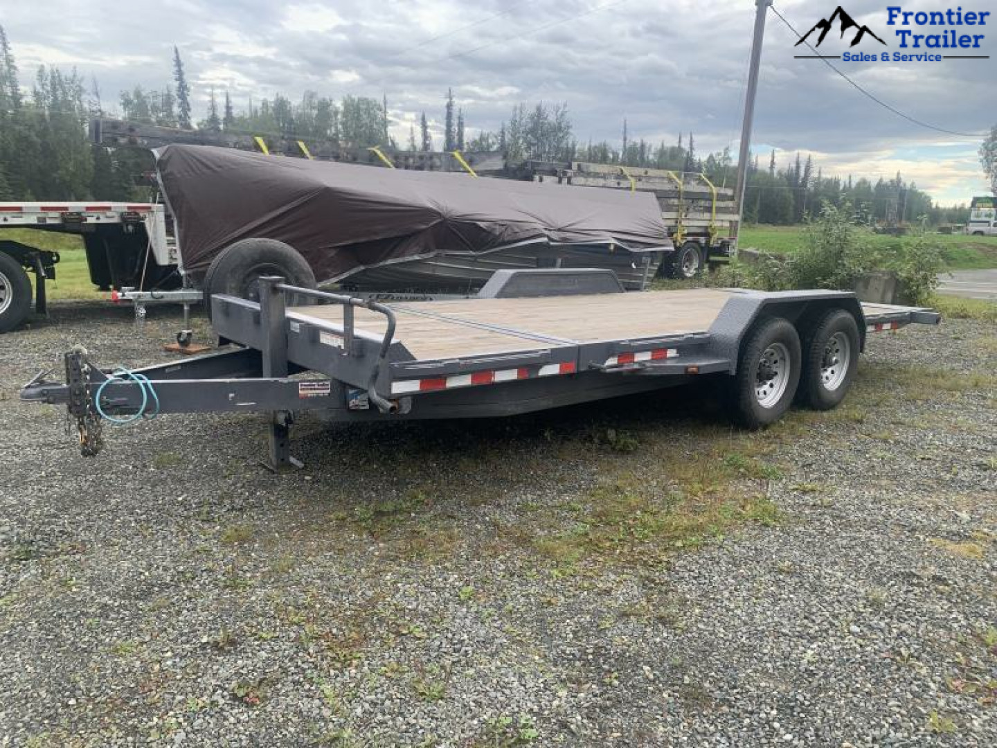 Used Rental 20' Tilt trailer