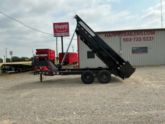 2026 PJ 83"x14' BP Tandem Axle Low Pro Telescopic Dump w/ 24" Sides - DT