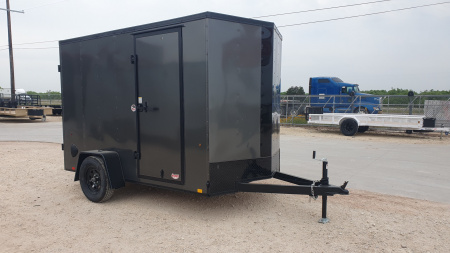 2025 Compass 6'x10' Enclosed Cargo Trailer - Indigo DLX