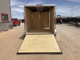 New 2025 Compass 7'x12' Enclosed Cargo Trailer - Indigo DLX